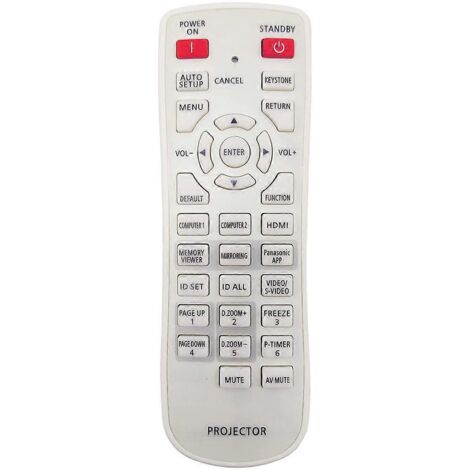 N2QAYA000100 Télécommande de remplacement pour projecteur