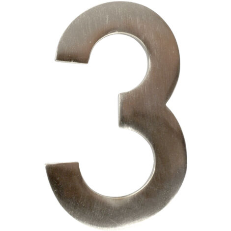 N°3 - Laiton finition Inox 90mm - 4003238