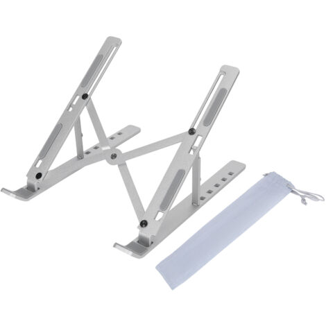 N3 Laptopständer, verstellbarer, faltbarer Aluminium-Tischständer, tragbarer Laptopständer.