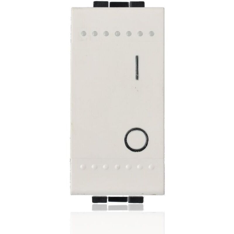 Interruttore 2p 16 Ax 250vac 1modulo Bianco Livinglight Bticino N4002n