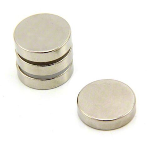 N42 Magneta Neodimio Per Arti, Mestieri, Produzione Di Modelli, Fai -Da -Te, Hobby, Ufficio E Casa - 20mm Dia x 5mm Di Spessore - 7,3kg Di Tiro - Pacco Di 4