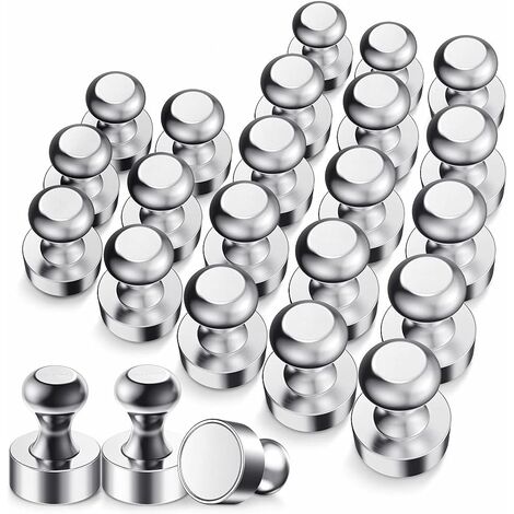 N52 Strong Magnet 12x16mm Powerful for Blackboard Magnetic Board Fridge - Portable Mini Magnet (Pack of 24)