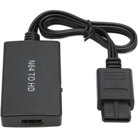 N64 HDMI-Adapter 1080p/720p, Videokonverter für hochauflösende Vollbildanzeige