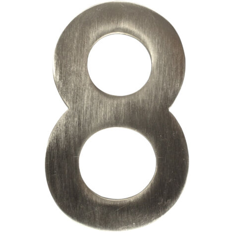 N°8 - Laiton finition Inox 90mm - 4003283