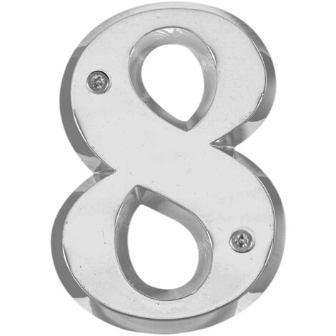 N°8 - Zamak Chromé 80mm - 4005201