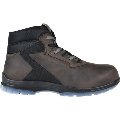NÂ°46 Scarpe antinfortunistiche Cofra BORMIO ALTA in Nubuck S3S FO SR 36530-N01