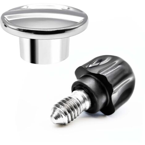 Nabenabdeckung und Befestigungsschrauben, kompatibel mit KitchenAid Standmixern mit kippbarem Kopf und 4,5 und 5 Litern Volumen.