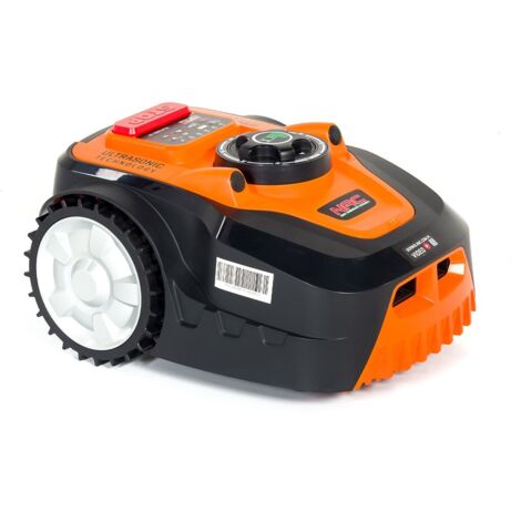 NAC RLM800-DY Robot cortacésped NAC, Superficie de Trabajo máxima 800 m2, controlado con un Smartphone, Bluetooth