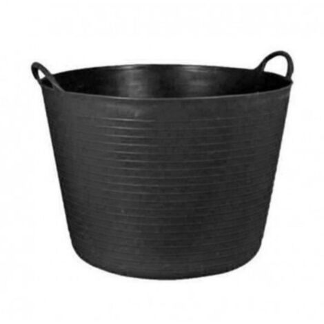 Nacelle agricole plastique 26 litres noire 43x34x30 cm promotion