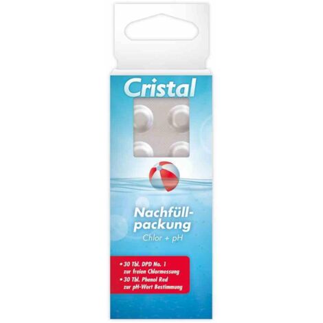 Nachfüllpackung Wassertestgerät Chlor/pH