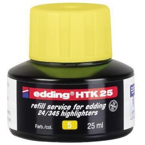 Nachfülltinte Marker HTK 25 Flasche gelb 25ml HTK 25 Flasche gelb 25ml