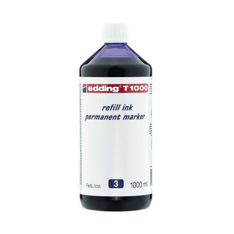 Nachfülltinte Marker T1000 Flasche blau 1.000ml T1000 Flasche blau 1.000ml