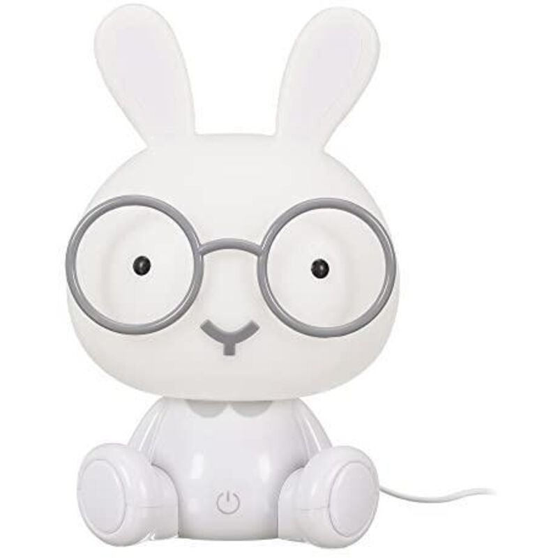 The Home Deco Kids Weiß Cmp Nachtlicht Hase Grau Mit Helligkeitseinstellung