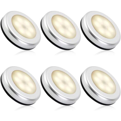 Nachtlicht mit Bewegungsmelder für den Innenbereich, batteriebetriebene Bewegungsmelder-LED-Lampe für Treppen, LED-Beleuchtung für Schrank, Garderobe, Flur, Kinderzimmer, automatisches Ein-/Ausschalte