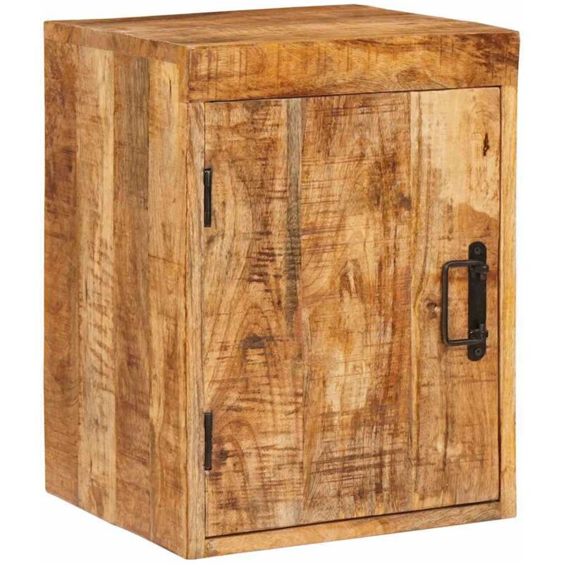 Nachttisch Braun 35 X 33 X 48 Cm Massivholz Mango Vidaxl