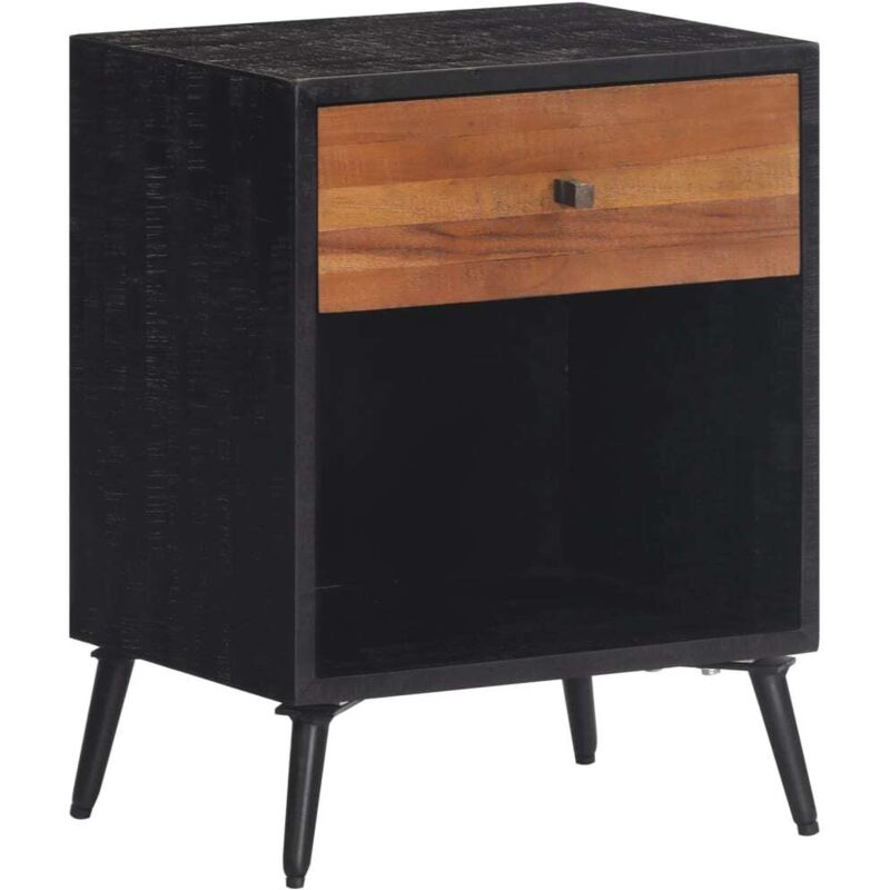 Nachttisch 40x30x50 Cm Massivholz Teak - Vidaxl