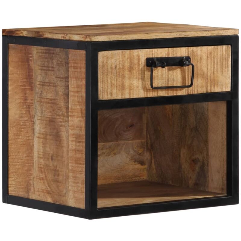 Nachttisch 40x35x40 Cm Massivholz Mango - Vidaxl