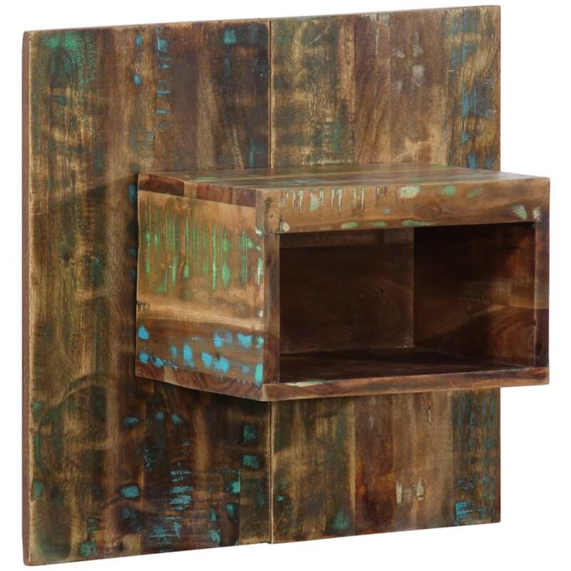 Nachttisch Mehrfarbig 50x27x50 Cm Altholz Massiv - Vidaxl