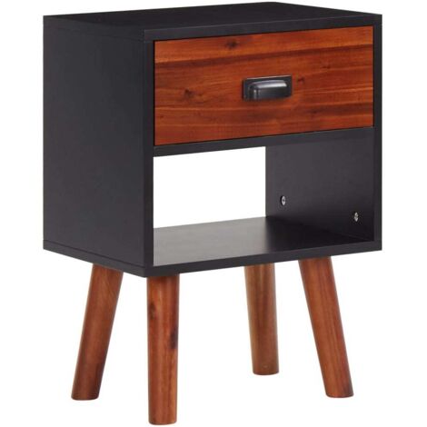 Nachttisch Akazienholz Massiv 40x30x57 cm vidaXL