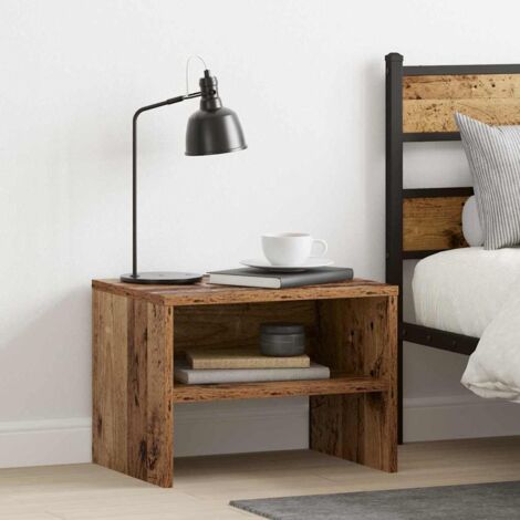 Nachttisch Altholz 40 x 40 x 30 cm Holzwerkstoff vidaXL