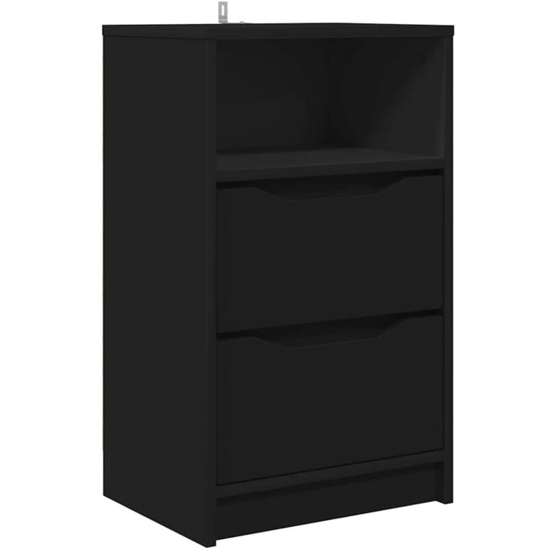 Nachttisch Schwarz 40 X 30 X 467 Cm Holzwerkstoff Vidaxl