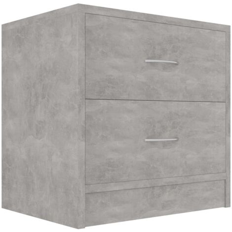 Nachttisch 2 Schubladen Nachtschrank Nachtkommode Nachtkonsole Schlafzimmer Kommode Schrank Nachtschränkchen 40x30x40cm Holzwerkstoff mehrere Auswahl