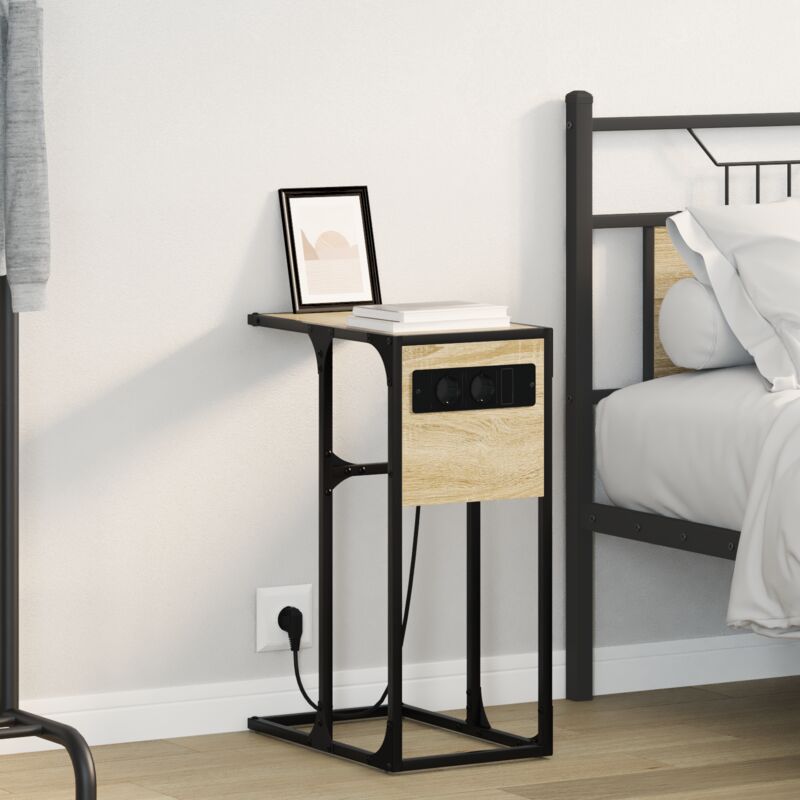 Vidaxl - Nachttisch Sonoma Eiche 41, 5 X 26 X 60, 5 Cm Holzwerkstoff
