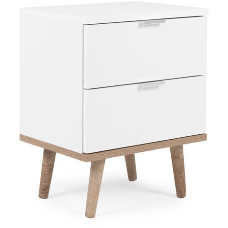 FINORI Nachttisch mit 2 Schubladen L40 cm - Kopenhagen