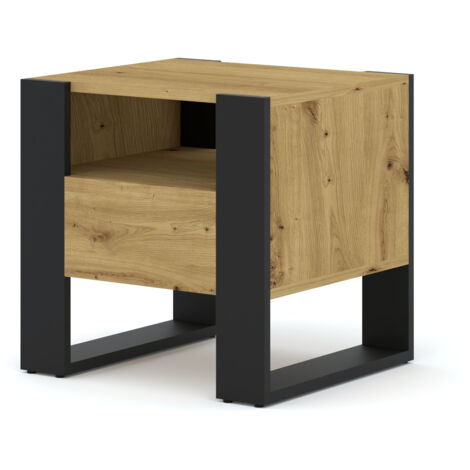 Nachttisch MONDI 48 cm schublade artisan eiche