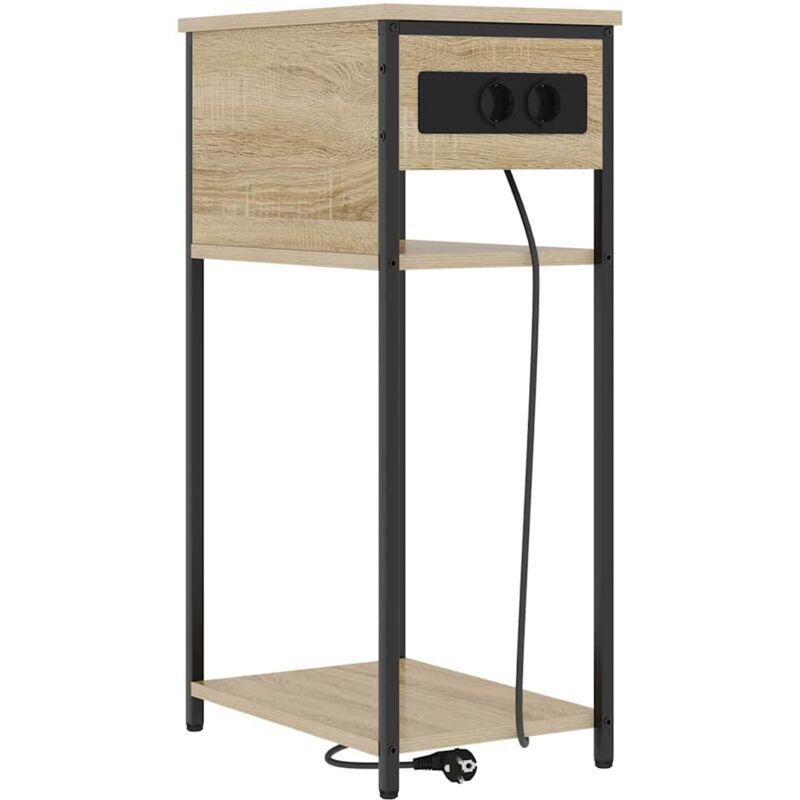 Vidaxl - Nachttisch Sonoma Eiche 28, 1 X 40, 9 X 75 Cm Holzwerkstoff