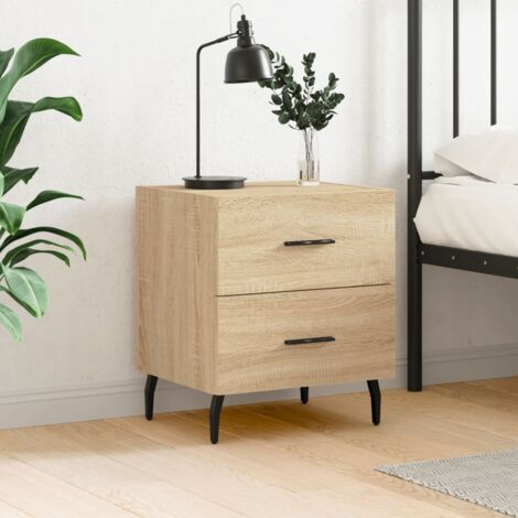 Nachttisch Sonoma-Eiche 40x35x47,5 cm Holzwerkstoff vidaXL