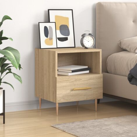 Nachttisch Sonoma-Eiche 40x35x47,5 cm Holzwerkstoff vidaXL