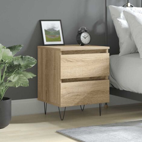 Nachttisch Sonoma Eiche 40x35x50 cm aus Spanplatte