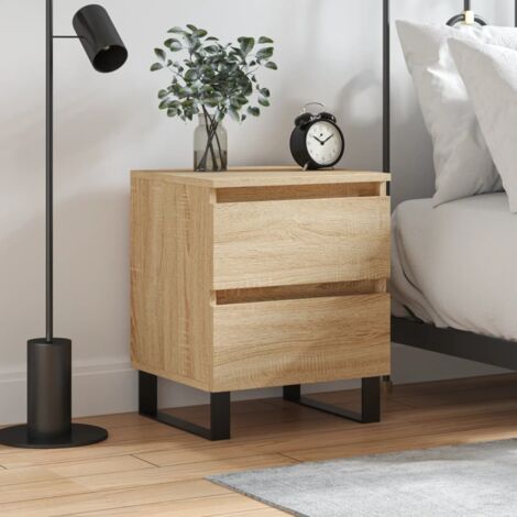 Nachttisch Sonoma-Eiche 40x35x50 cm Holzwerkstoff vidaXL