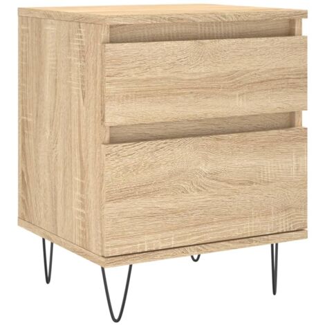 Nachttisch Sonoma-Eiche 40x35x50 cm Holzwerkstoff vidaXL