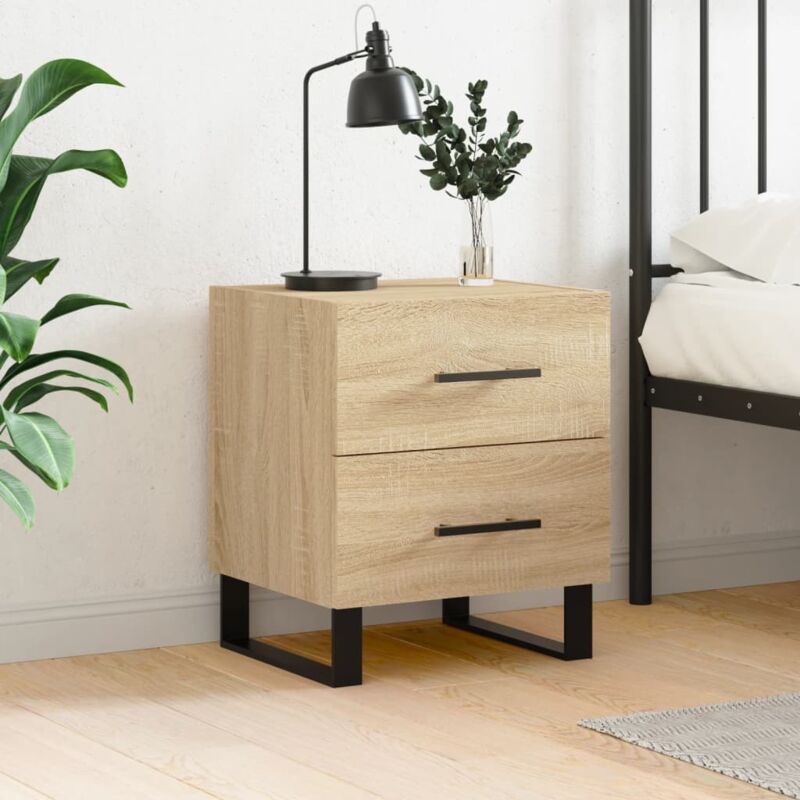 Nachttisch Sonoma-eiche 40x35x47, 5 Cm Holzwerkstoff Vidaxl