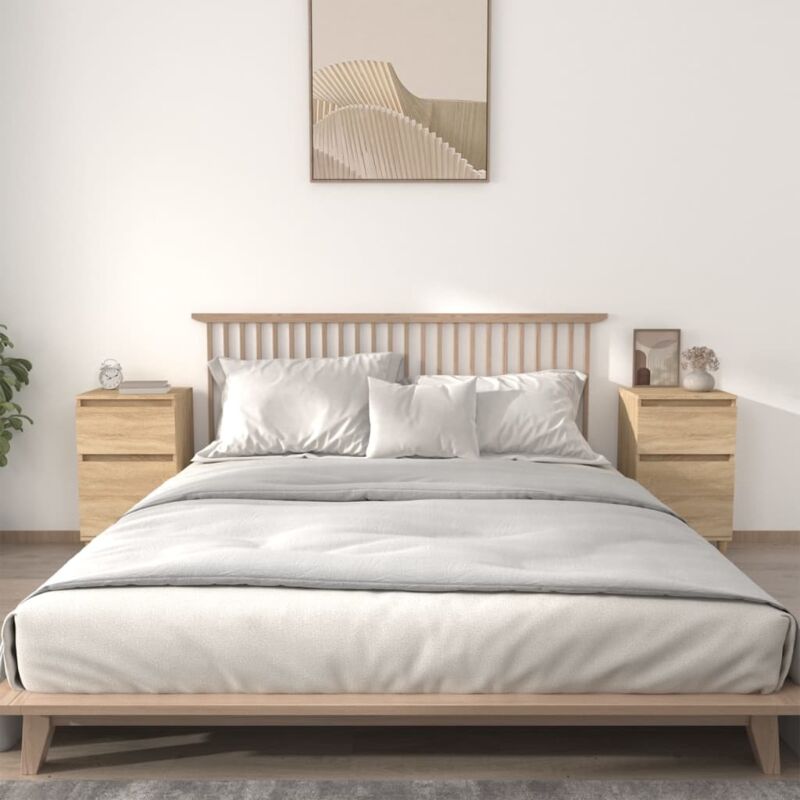 Nachttische 2 Stk. Sonoma-eiche 40x35x70 Cm - Vidaxl