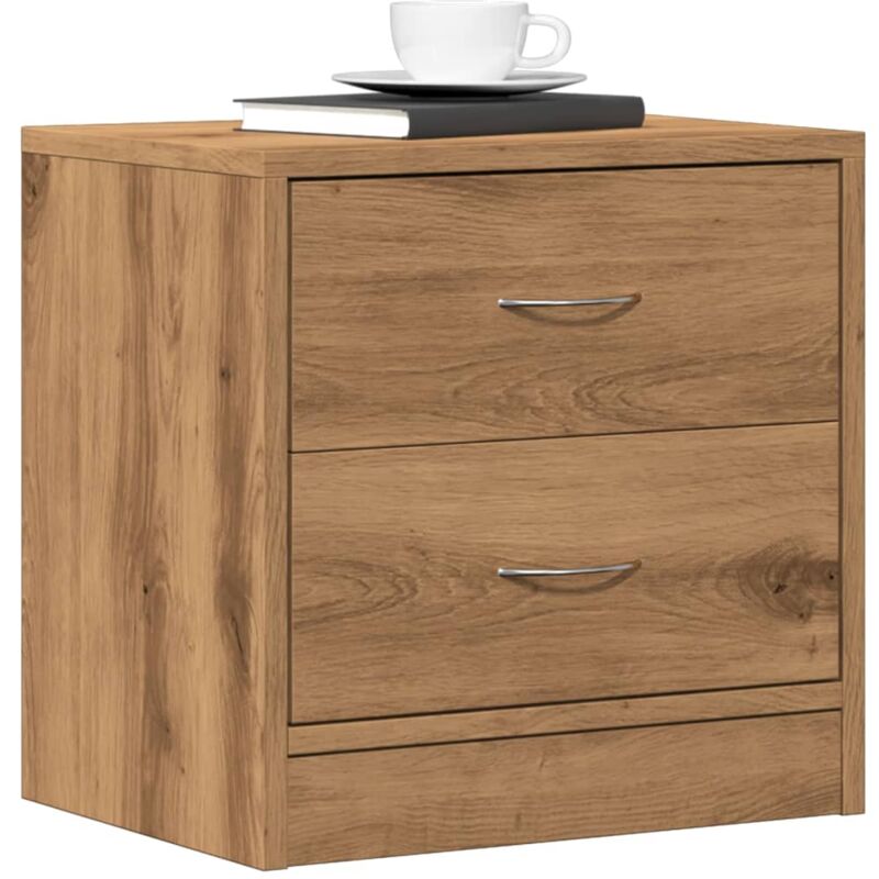 Nachttisch Artisan-eiche 40x30x40 Cm Holzwerkstoff Vidaxl