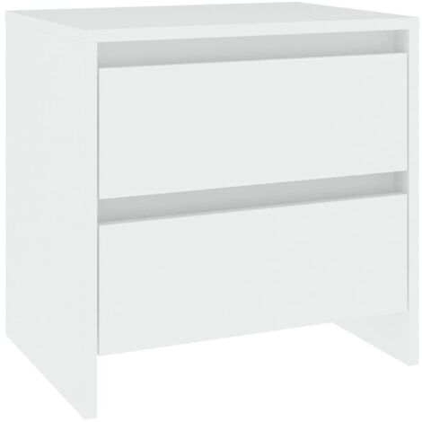 Nachttisch Weiß 45x34,5x44,5 cm Holzwerkstoff vidaXL