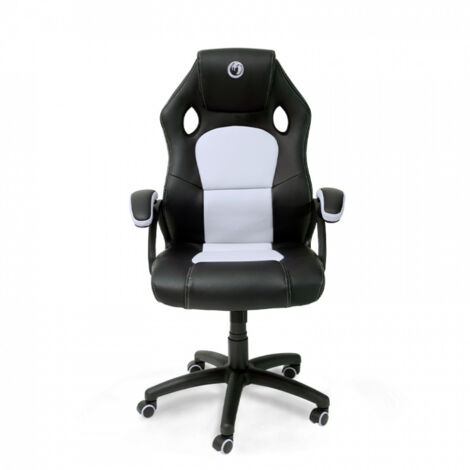 NACON PCCH-310 Sedia per gaming universale Seduta imbottita Nero, Bianco