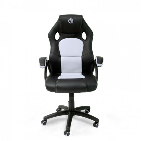 NACON PCCH-310 Siège de jeu universel Siège rembourré Noir, Blanc
