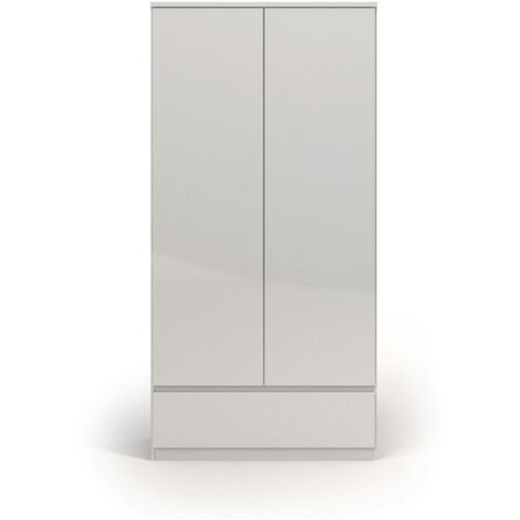 Nada Kleiderschrank weiss.