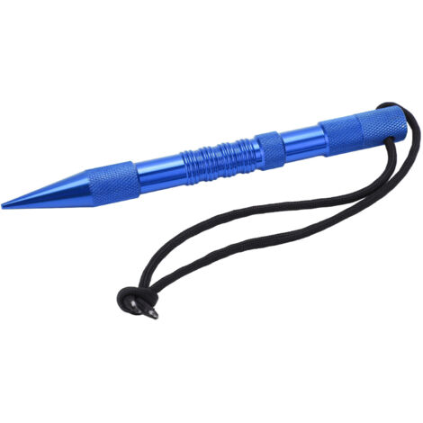 Nadel aus Aluminiumlegierung für FID-Paracord, Arbeitszubehör für Leder oder Seil (Blau)