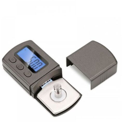 Nadeldruckmesser für Schallplattenspieler aus Vinyl, 5g/0,01g, Mini-Elektronik-Waage für Schmuck mit LCD-Hintergrundbeleuchtung