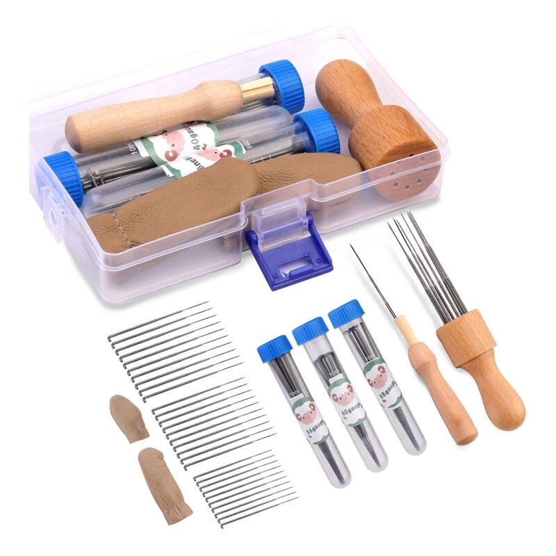 Image of Nadelwerkzeuge zum Filzen von Wolle, Werkzeugsatz