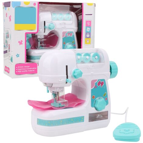 Nähmaschine als Lernspielzeug für Mädchen – Kreatives Hobby für Kinder, mittlere Größe, interessantes Modell