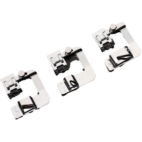 Nähmaschinenzubehör Säumerfuß 4/8" 13 mm 6/8" 19 mm 8/8" 25 mm