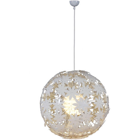Naeve FLOWERY MEADOW Plafonnier sphérique blanc 1 ampoule E27