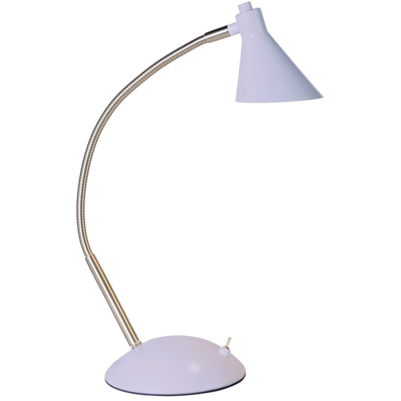 NAVE Naeve PASTELL Lampe de bureau &agrave; LED violette 3000 K
