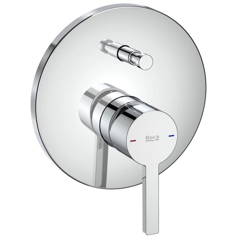 ROCA A5A0B96C00 NAIA Grifo Monomando Baño/Ducha Empotrado Cromo - ref: A5A0B96C00